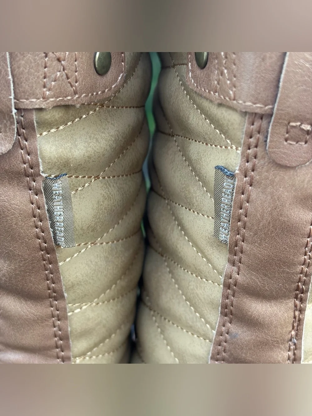 JBU by Jambu Lorna Cold-Weather Quilted Winter Duck Boots Tan Brown 9M